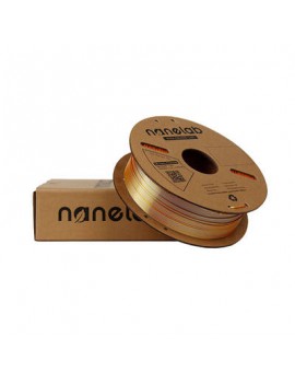 Nanelab Çift Renkli Silk PLA Filament - Altın - Gümüş - 1.75mm - 1Kg