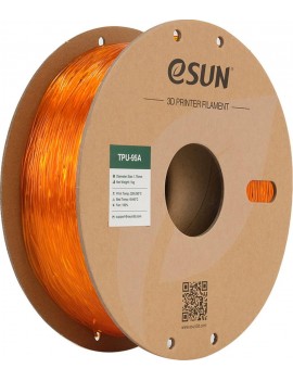 Esun TPU 95A Filament Transparan Turuncu 1.75mm 1000gr
