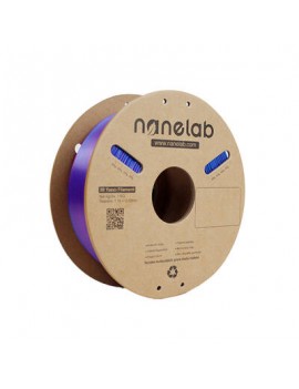 Nanelab Çift Renkli Silk PLA Filament - Mavi - Fuşya - 1.75mm - 1Kg