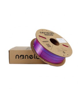 Nanelab Çift Renkli Silk PLA Filament - Mavi - Kırmızı - 1.75mm - 1Kg