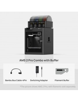 Bambu Lab P1S AMS 2 Pro Combo 3D Printer with Buffer